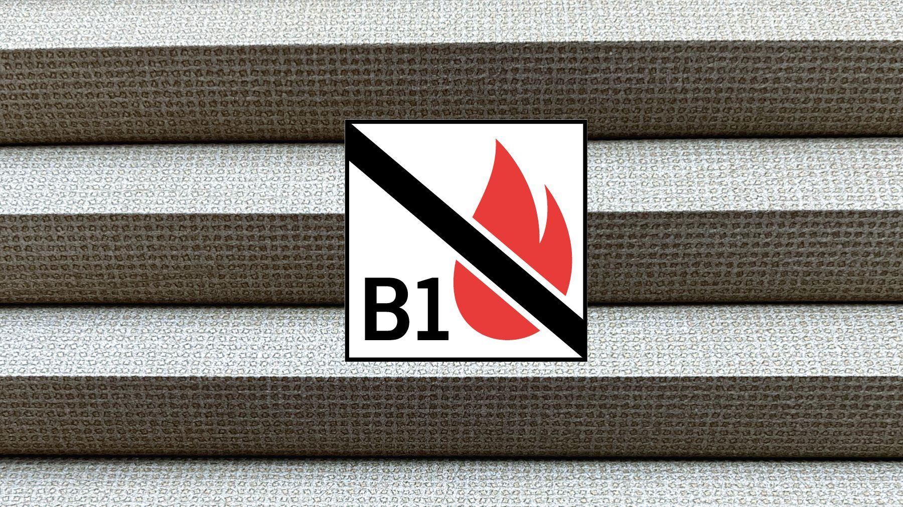 Teba Wabenplisses sind schwer entflammbar