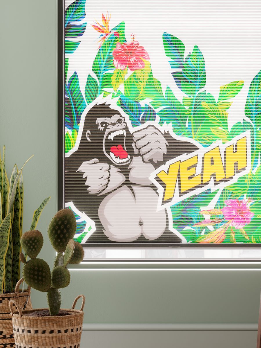 Teba DUETTE Wabenplissee mit dem Sieger Design Monkey