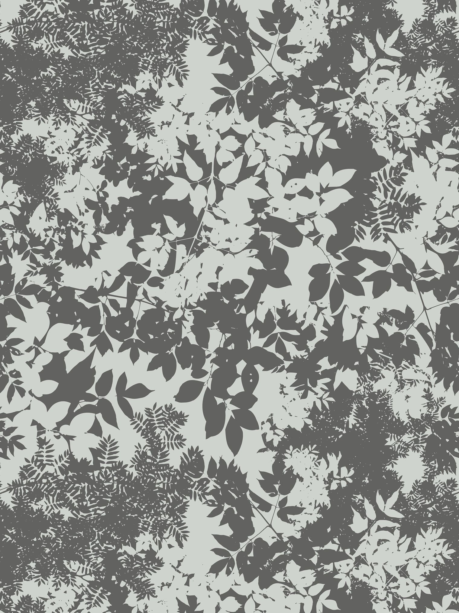 Graues Stoffmuster Flächenvorhang Teba