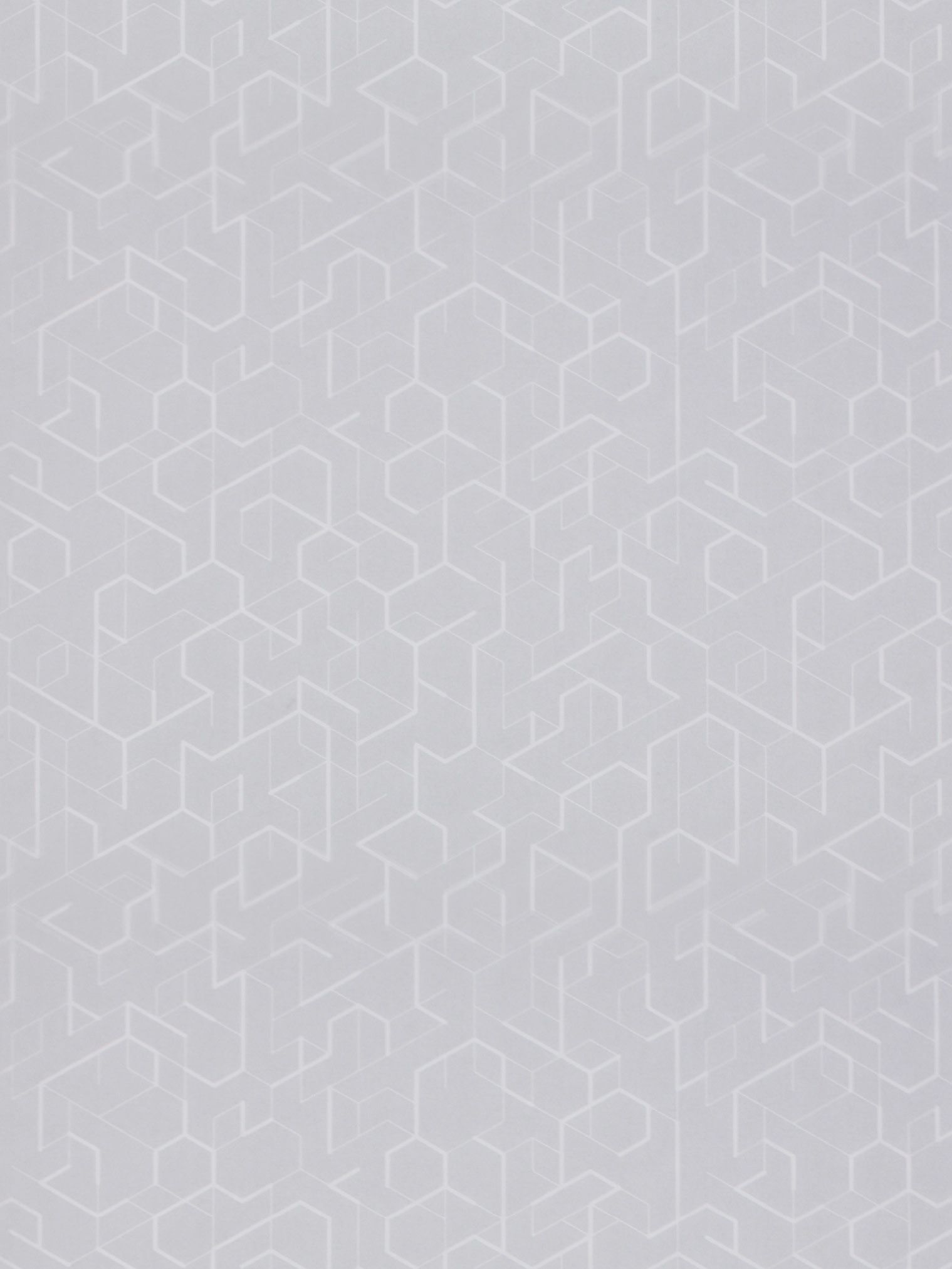 Flächenvorhang mit Grauem Stoffmuster