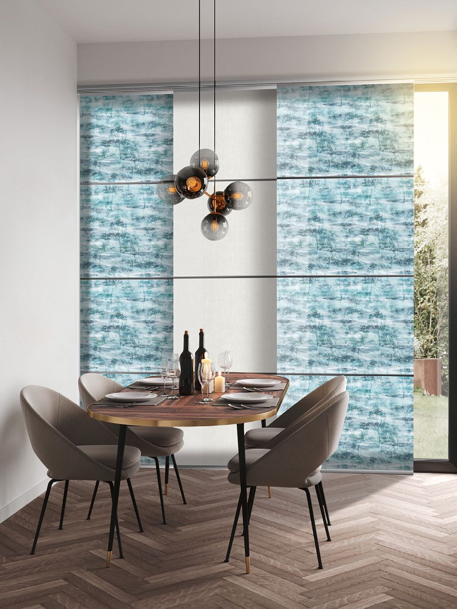 Esszimmer Teba Flaechenvrohang Hi-Light