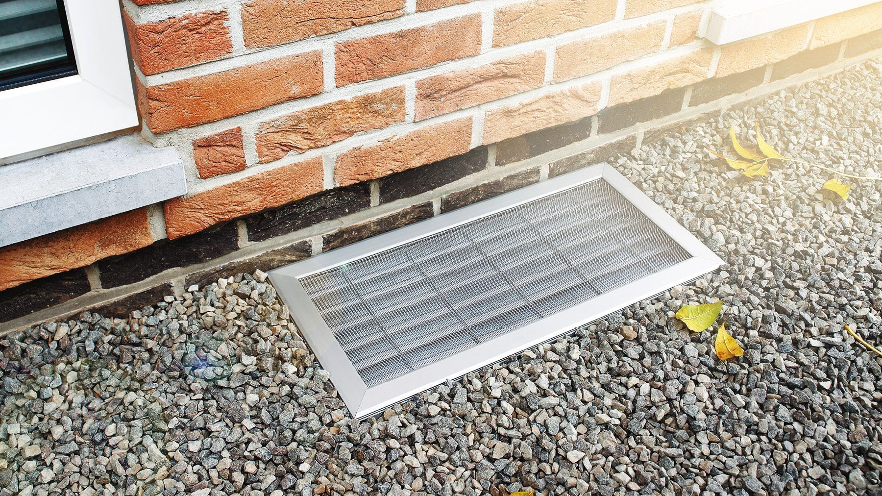 Teba Insektenschutz Lichtschachtabdeckung weiß