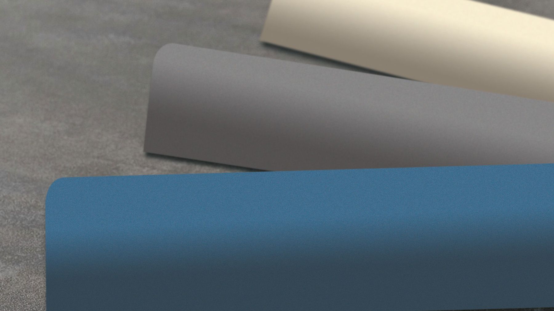 Jalousie Lamellen drei Farben