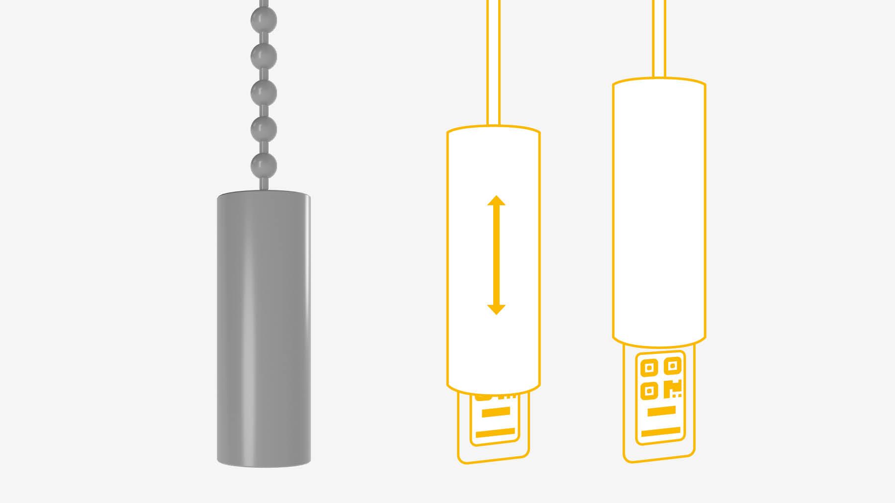 Zugbedinung der Teba MotionBlinds