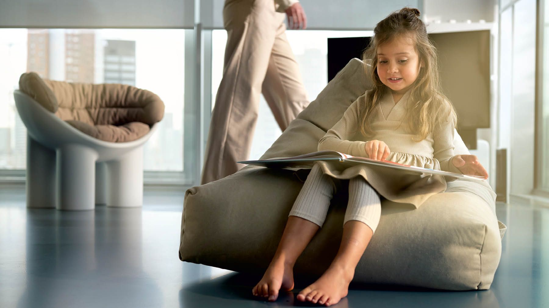 Kindersicherer Sonnenschutz mit Teba MotionBlinds