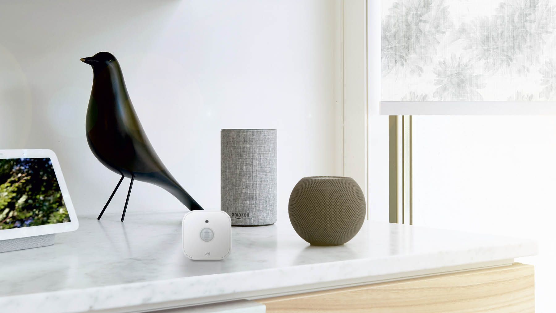 Moderne Wohnung mit Smart-Home-System