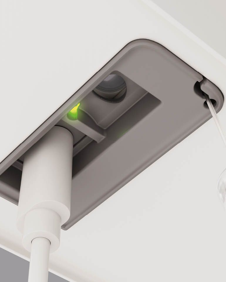 Ladeanschluss für Eve Motionblinds