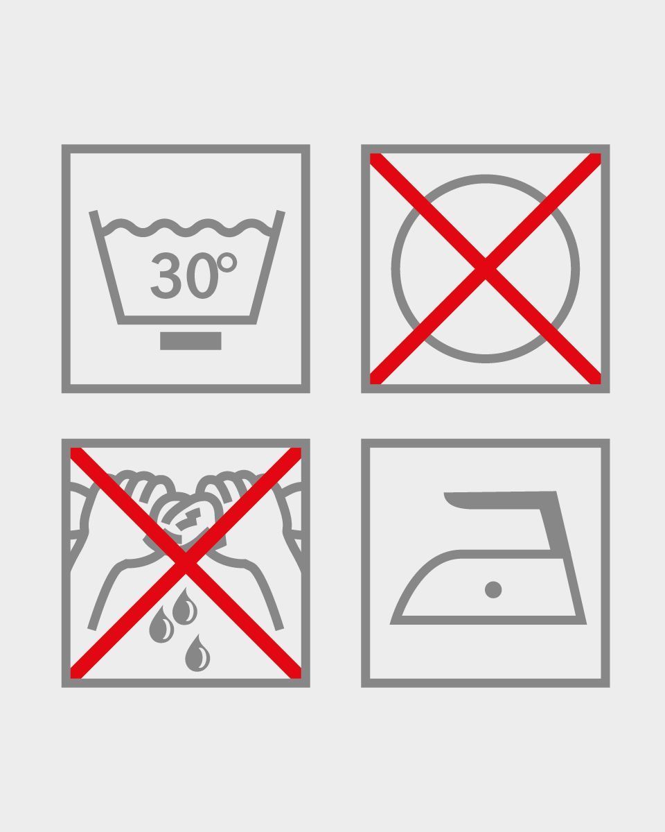 Pflegehinweise Lamellenvorhang