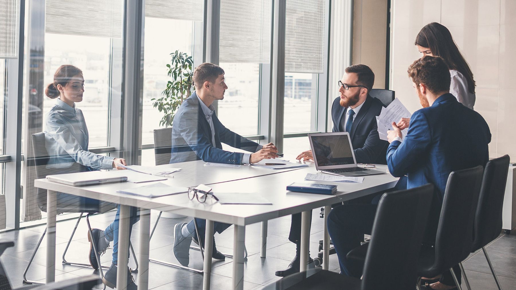 Architekten bei der Planung