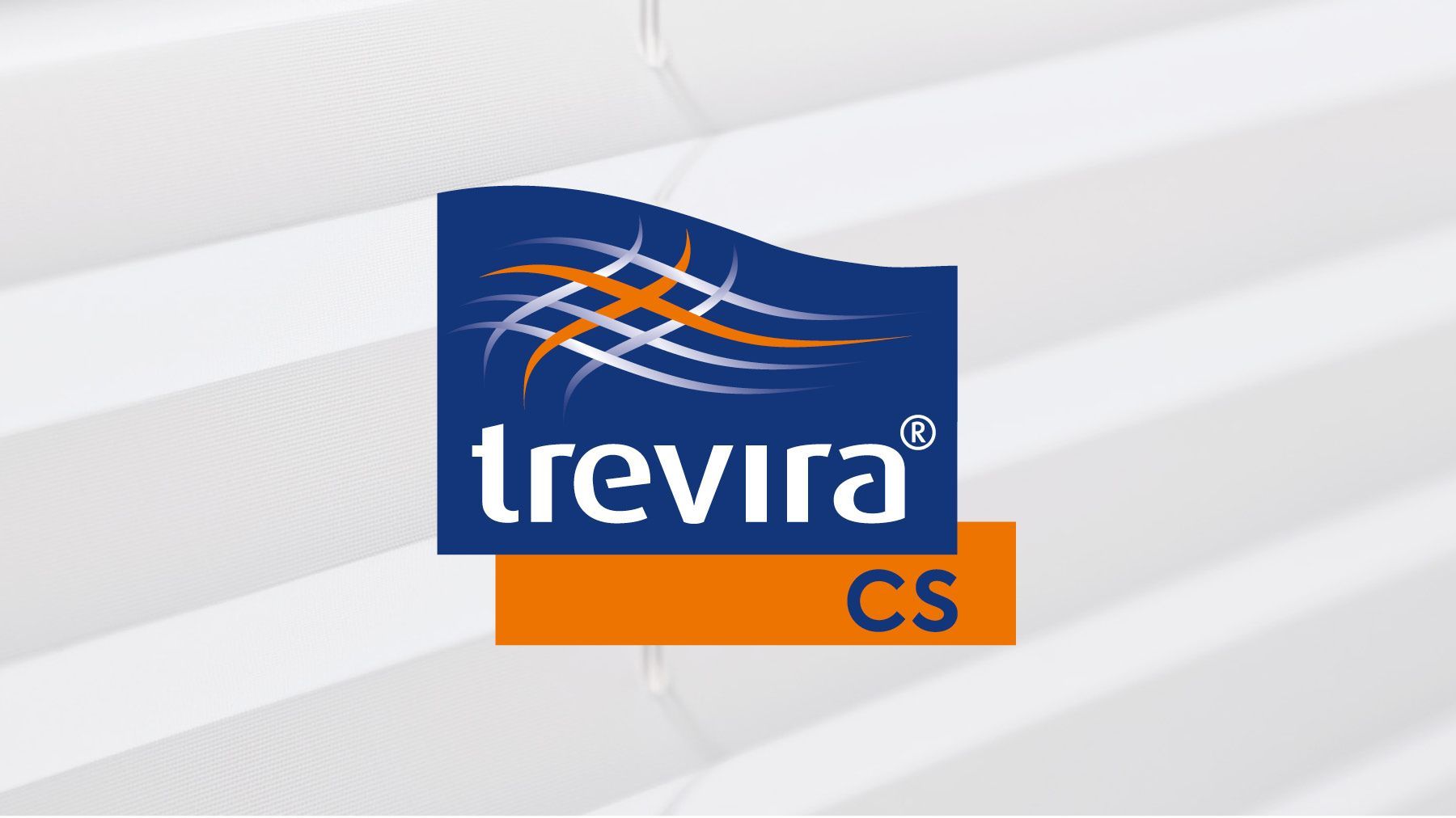 Weißes Plissee trevira CS Piktogramm