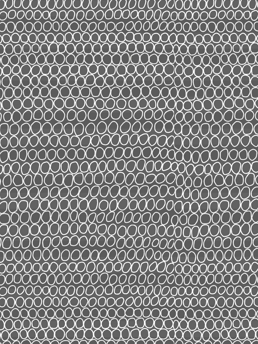 Schwarze Punkte Stoffmuster Plissee Teba