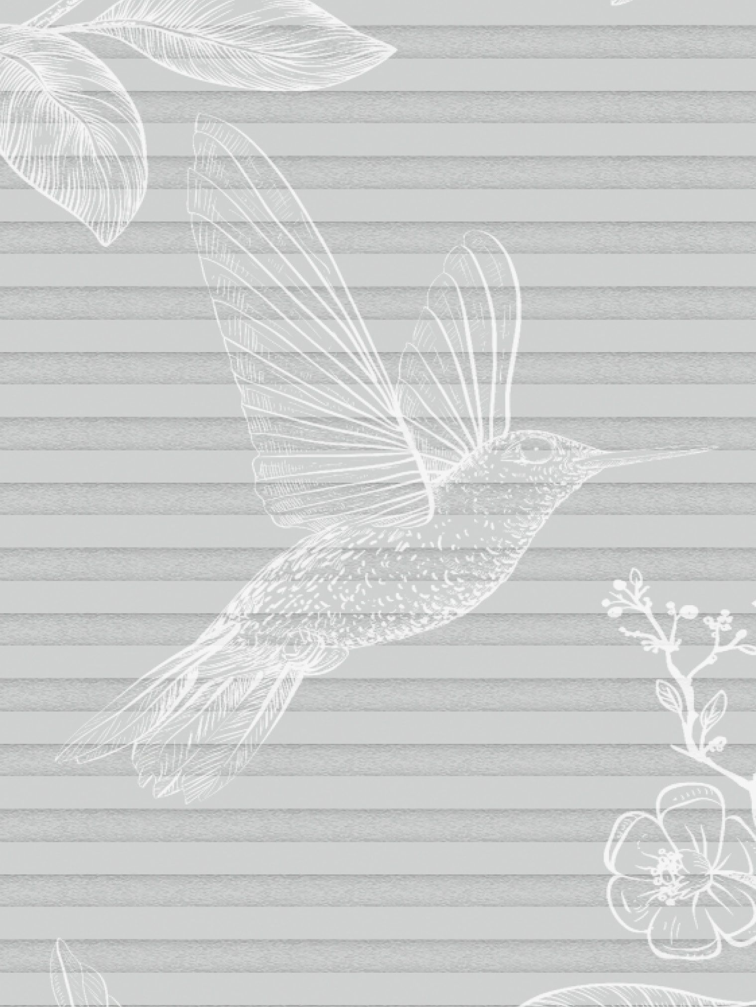 Teba Wabenplissee Motiv Paradiso