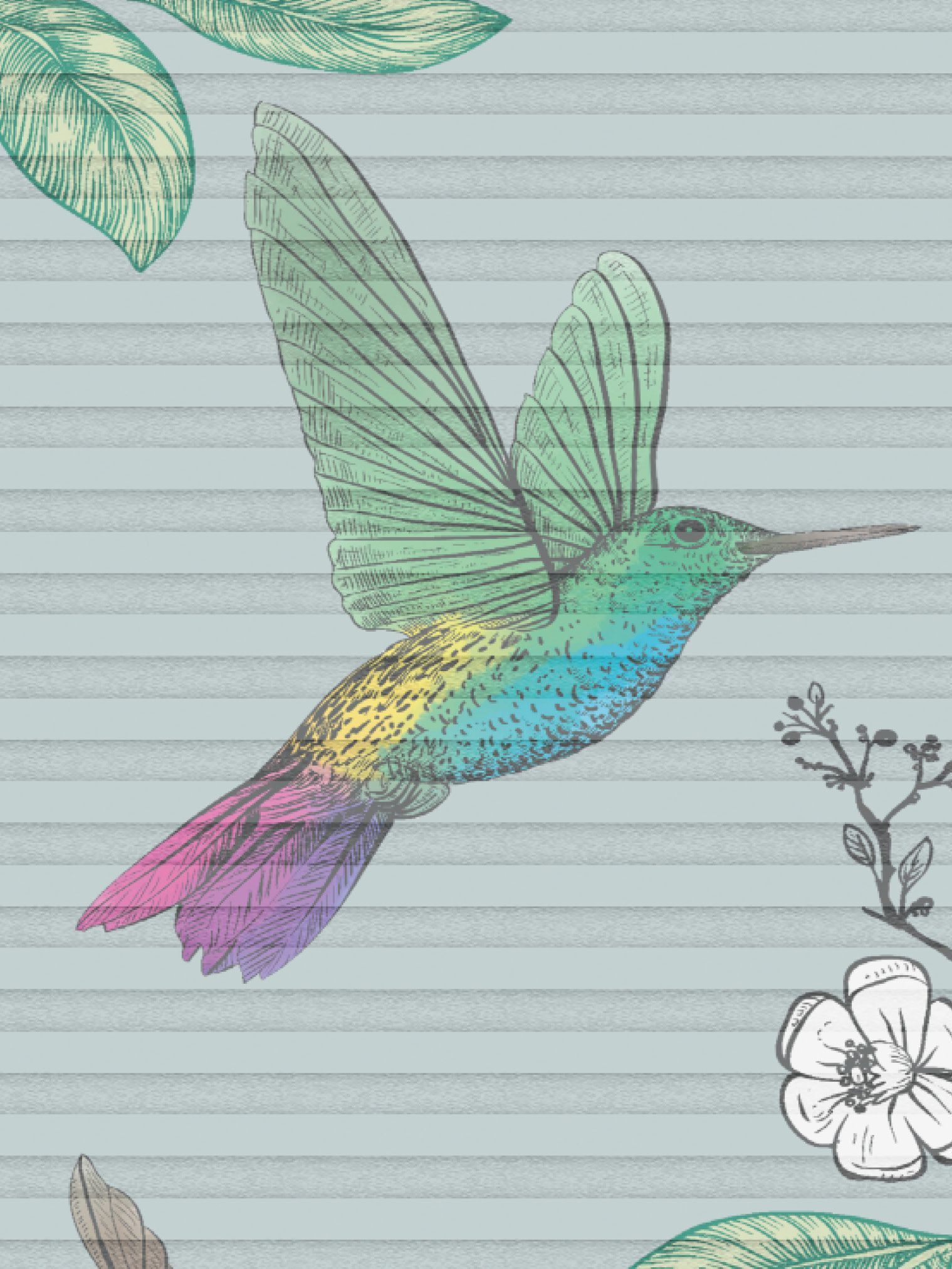 Teba Wabenplissee Desgin Paradiso 