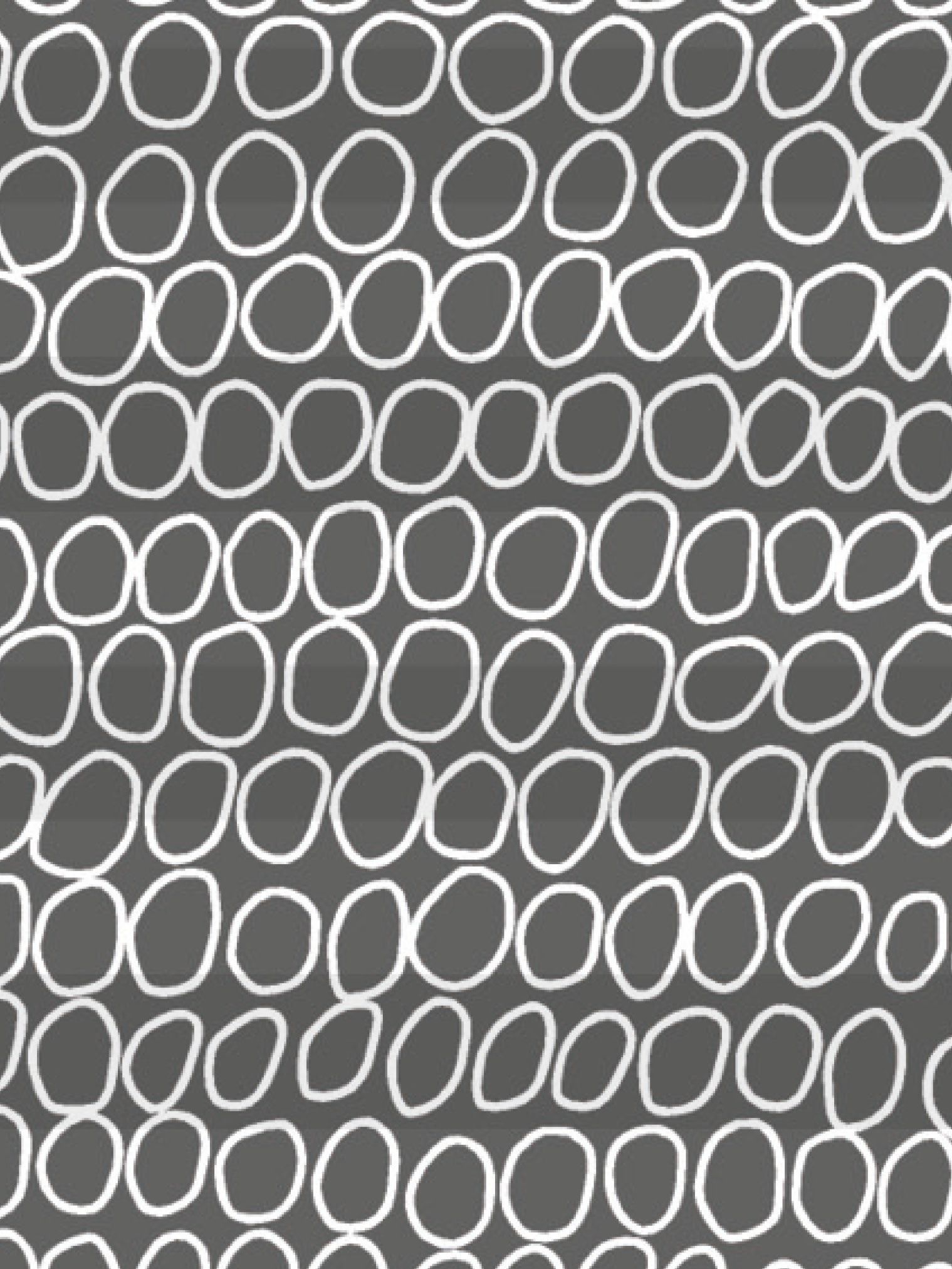 Teba Plissee helle Kreise auf grauem Grund