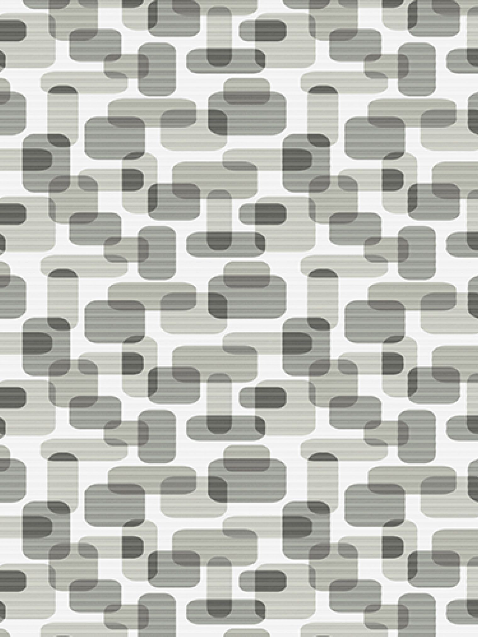 Teba DUETTE Wabenplissee graue Rechtecke auf weißem Grund