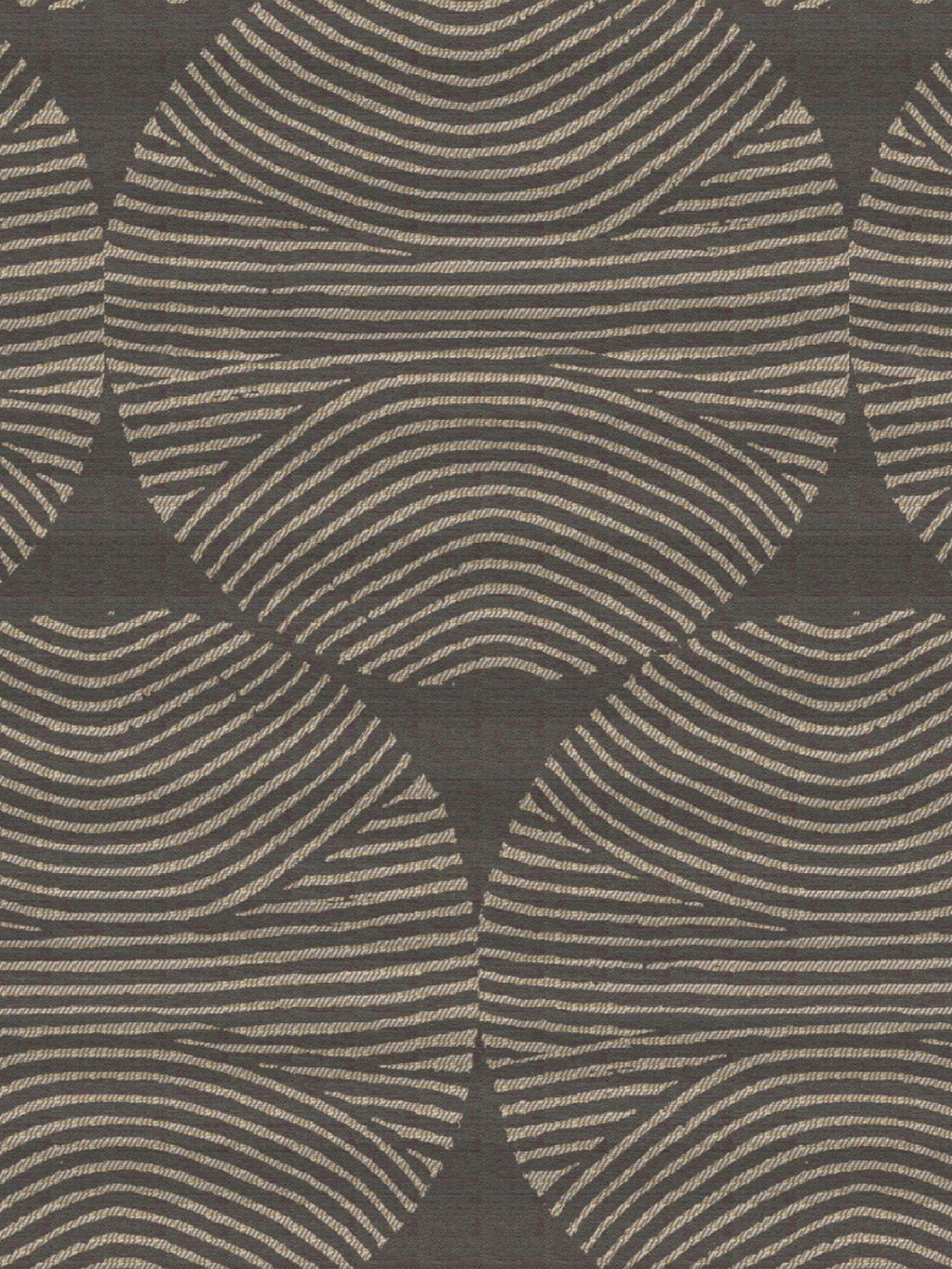 Teba Plissee mit dunklem geometrischem Dessin