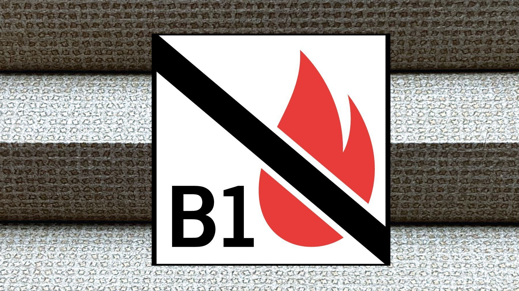 Teba Wabenplissee Brandgeschützt