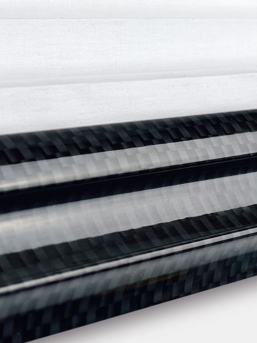 Teba Schienen Carbon glänzend