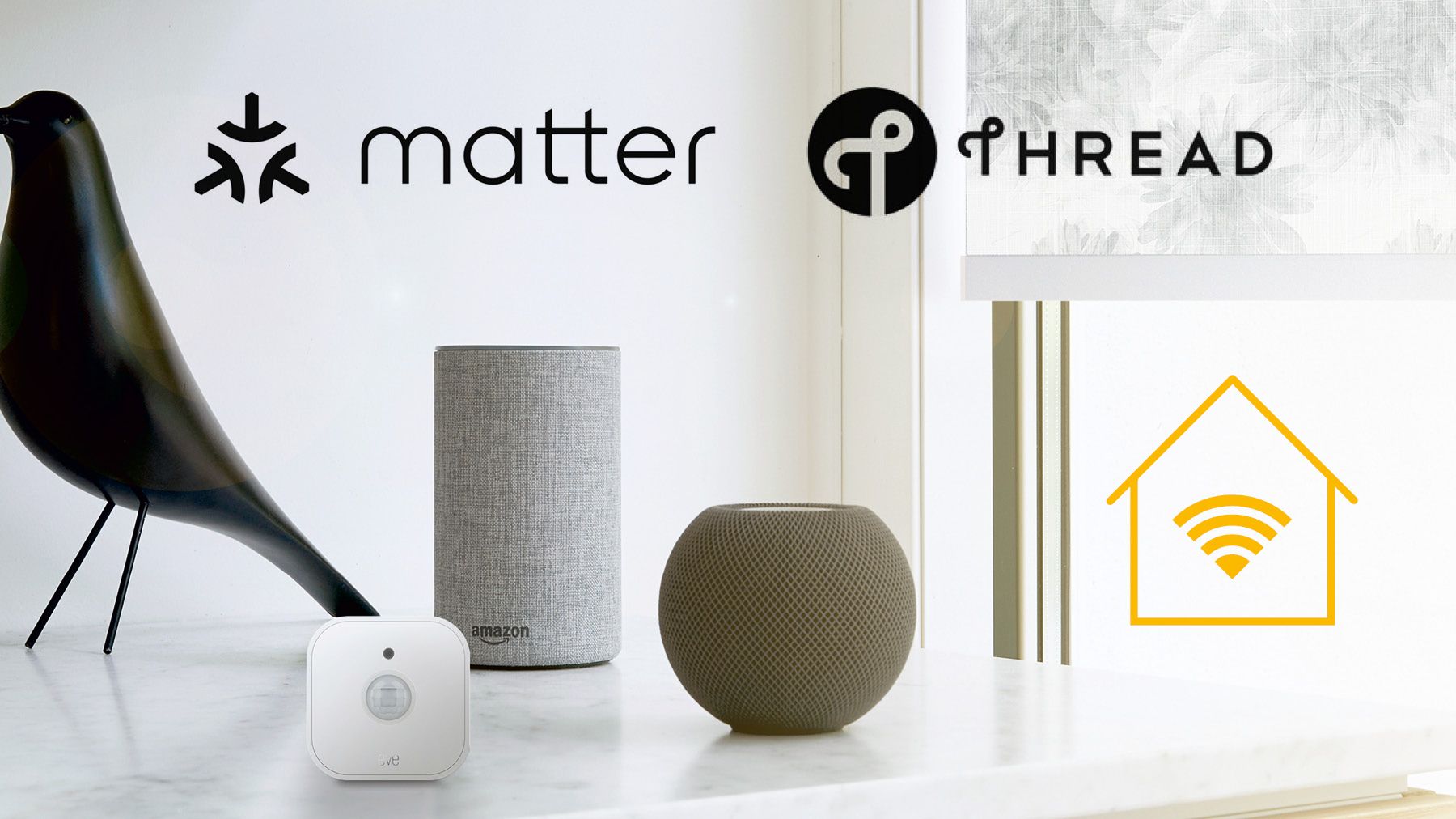 Steuerung der teba eve Motionsblinds mit Matter-over-Thread